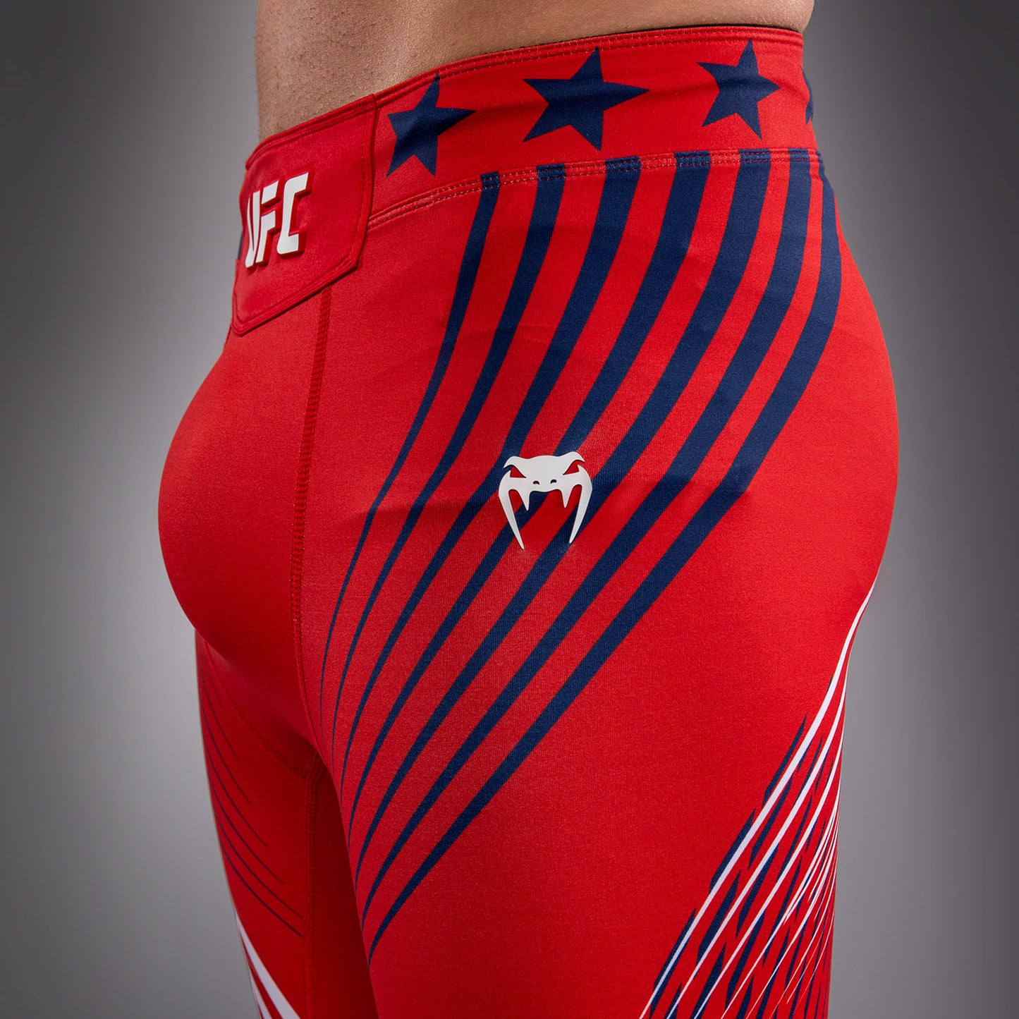 Official UFC Freedom 250 by Venum Authentic Fight Night Pantaloncini Vale Tudo da uomo - Rosso