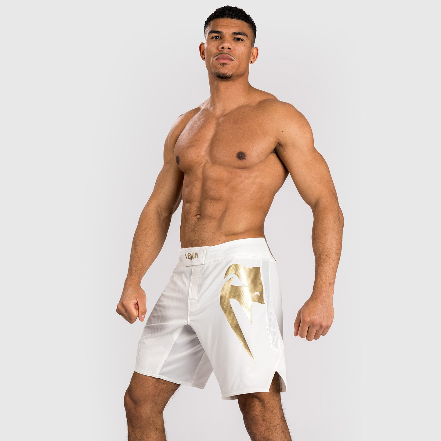 Venum Light 5.0 Pantaloncini da combattimento - Bianco/Oro