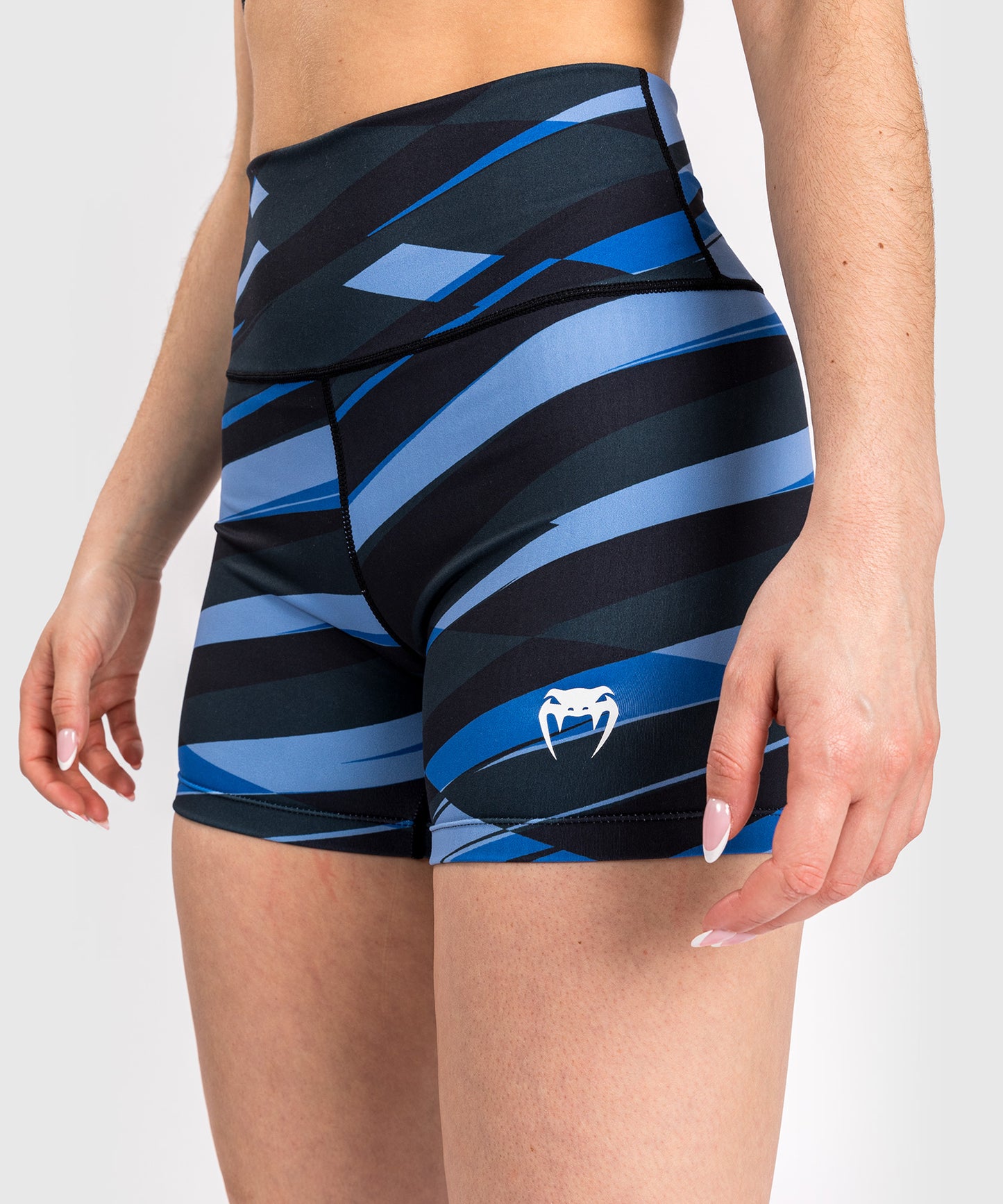 Venum Abyss Short da Compressione da Donna - Blu Ombra
