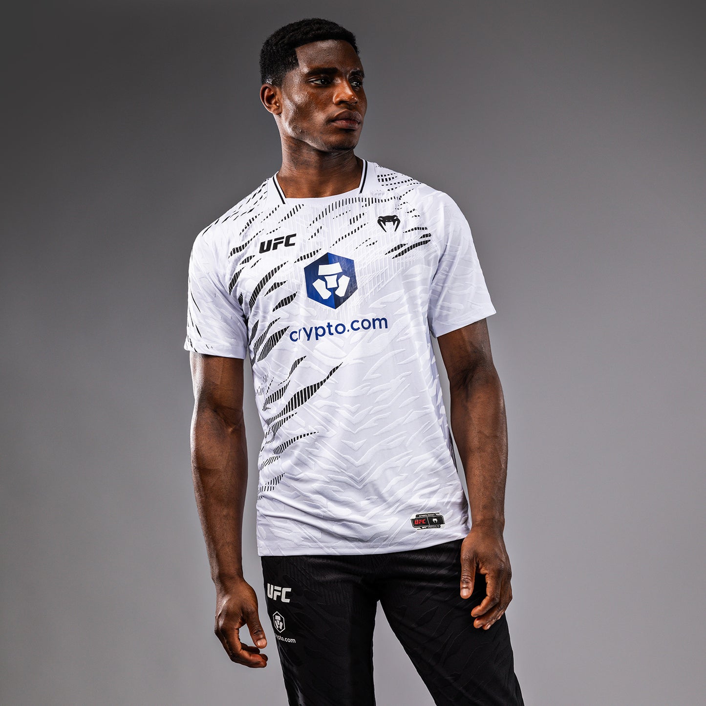 UFC Fusion by Venum Authentic Fight Night Maglietta Dry Tech per Uomo - Bianco