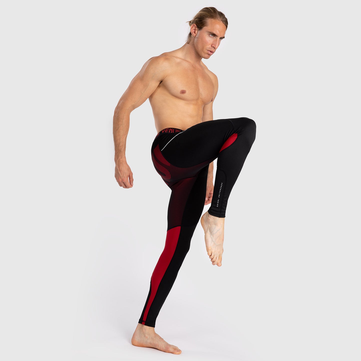 Venum Adrenaline Pantaloni a Compressione da Uomo - Red