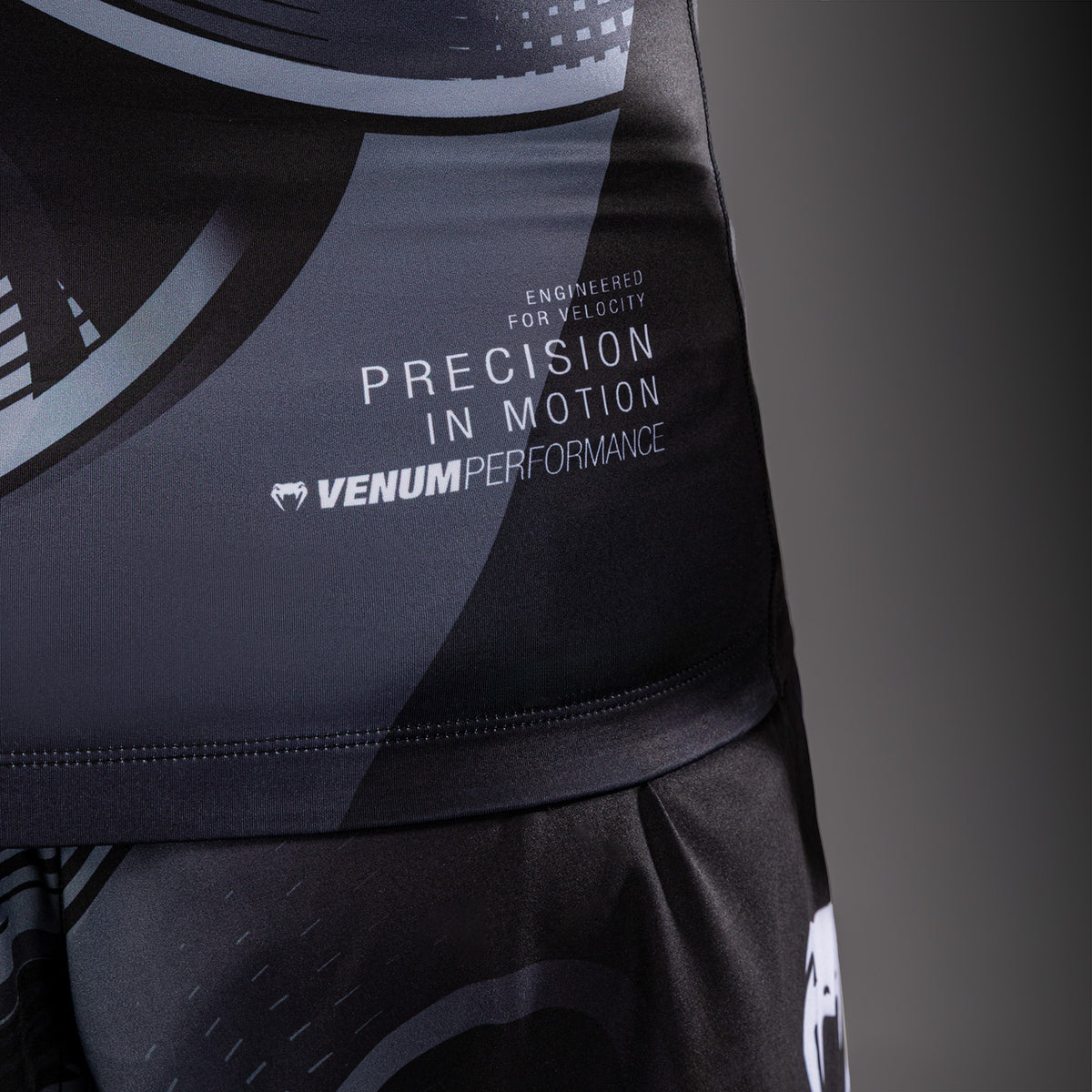 Venum Crimson Viper 2.0 Rashguard a maniche corte - Nero/Grigio