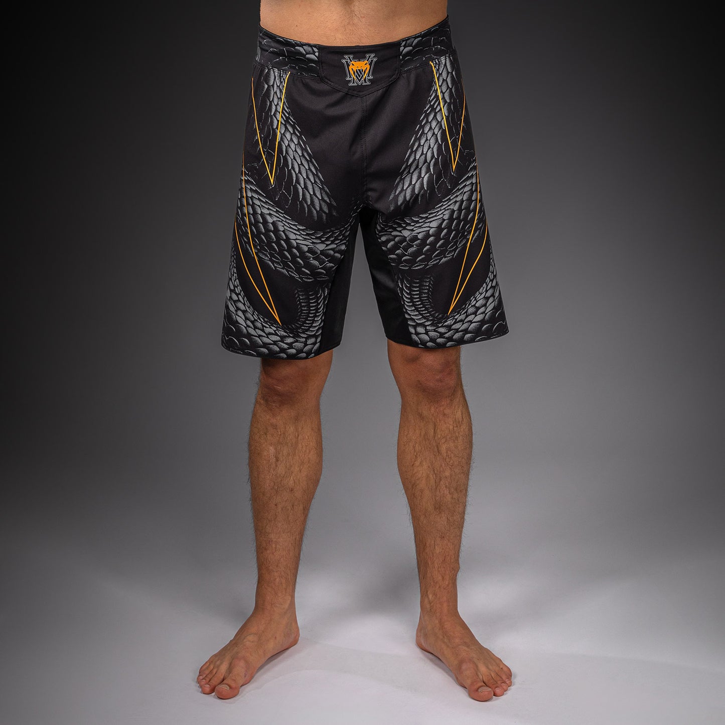 Venum Matupa Pantaloncini da Combattimento - Nero/Grigio/Oro