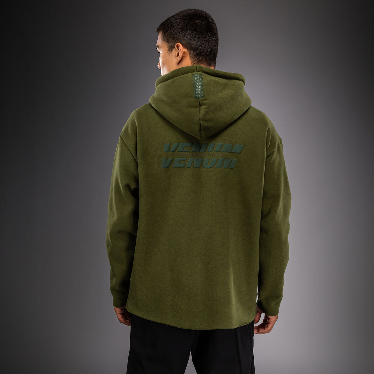 Venum Divide Winter Felpa con Cappuccio - Kaki