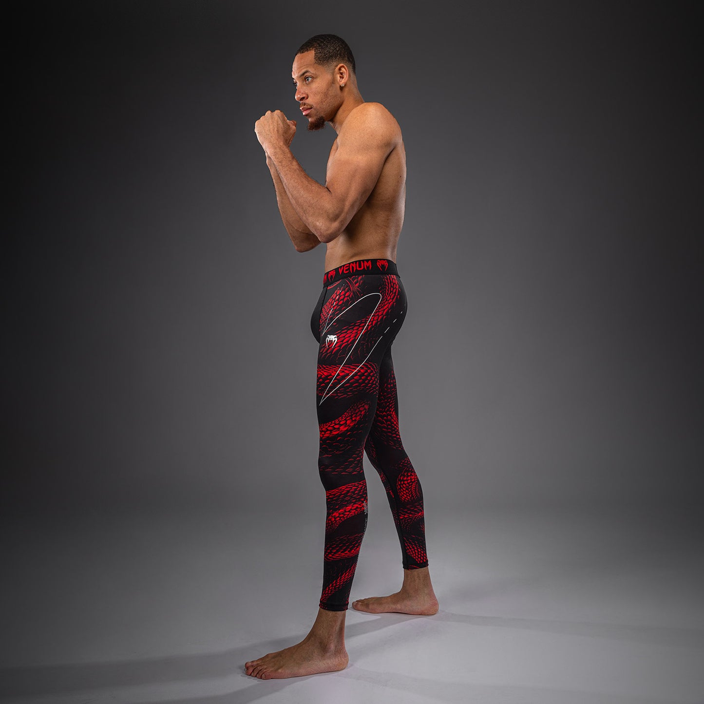 Venum Matupa Spats - Nero/Rosso/Argento