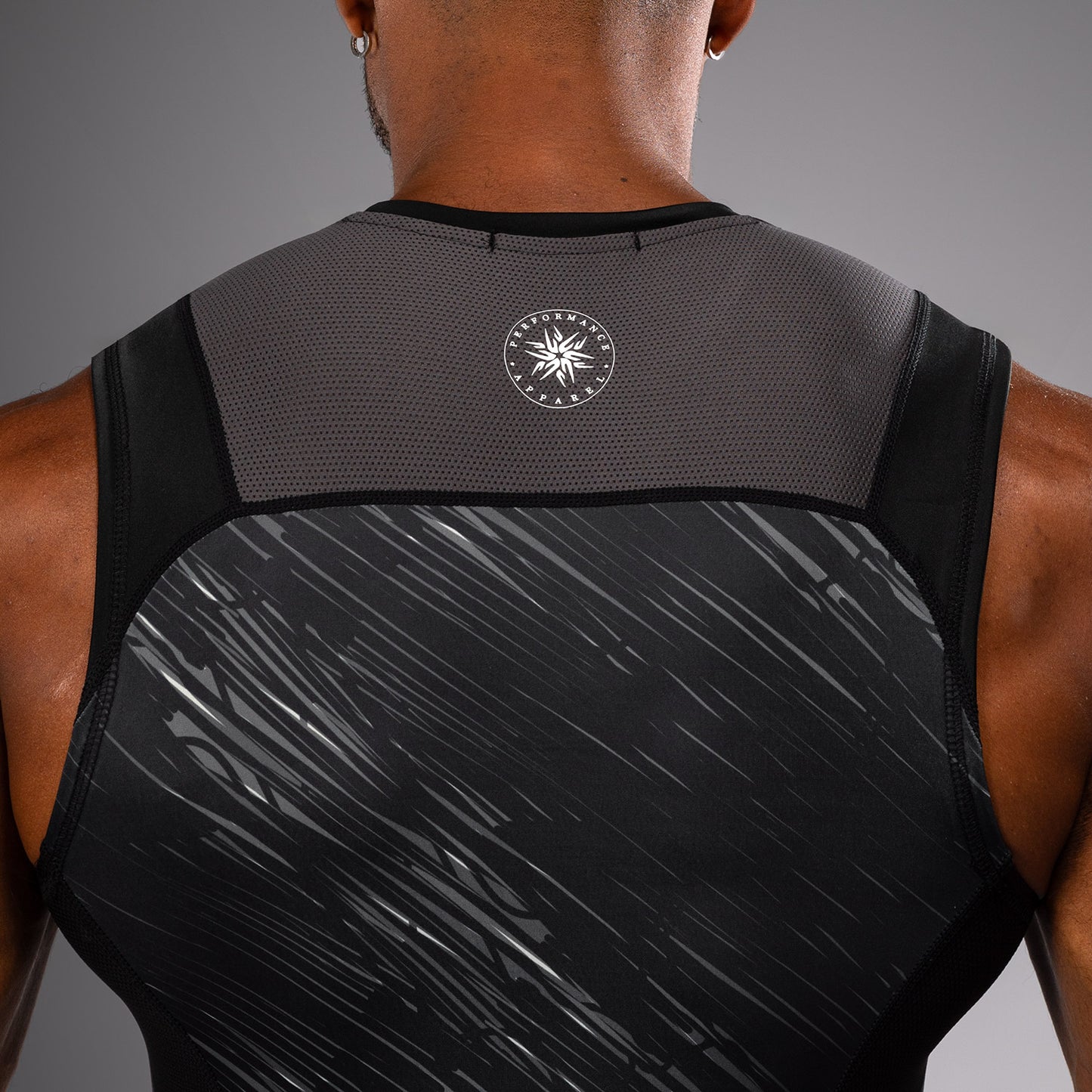 Venum Rapid Rashguard Senza Maniche - Nero/Grigio Tempesta