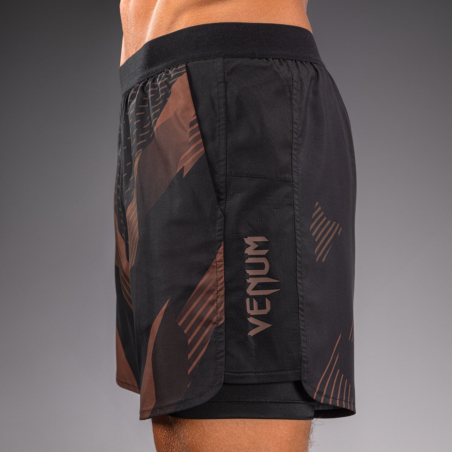 Venum No-Gi 6.0 Pantaloncini da Allenamento - Nero/Marrone