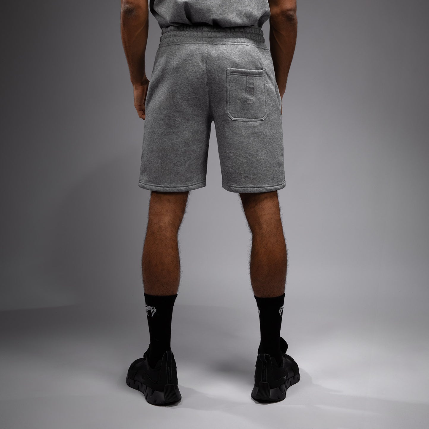 Venum Silent Power Pantaloni Corti in Cotone - Cloudy Grey