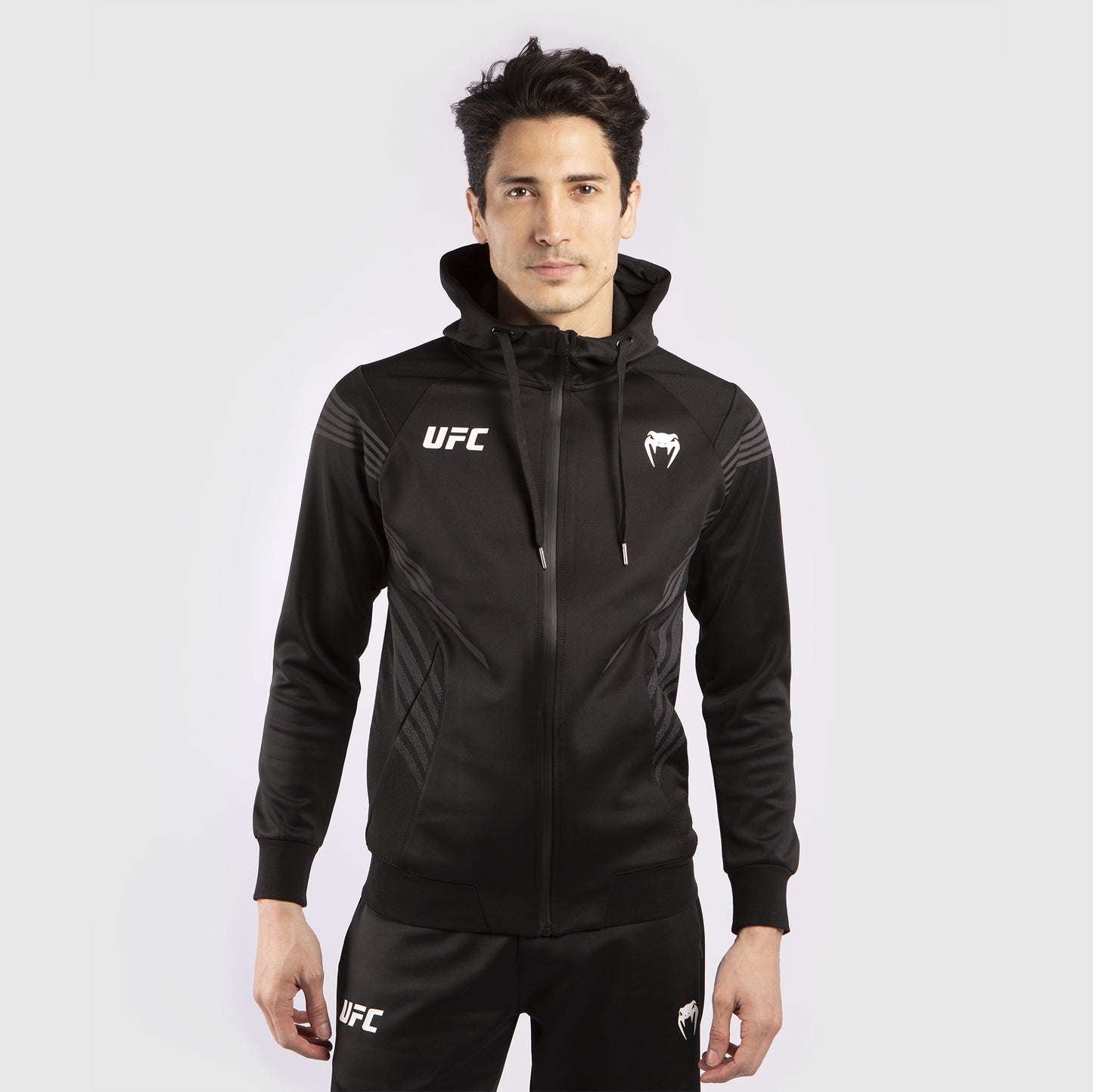Felpa Con Cappuccio Uomo UFC Venum Pro Line - Nero