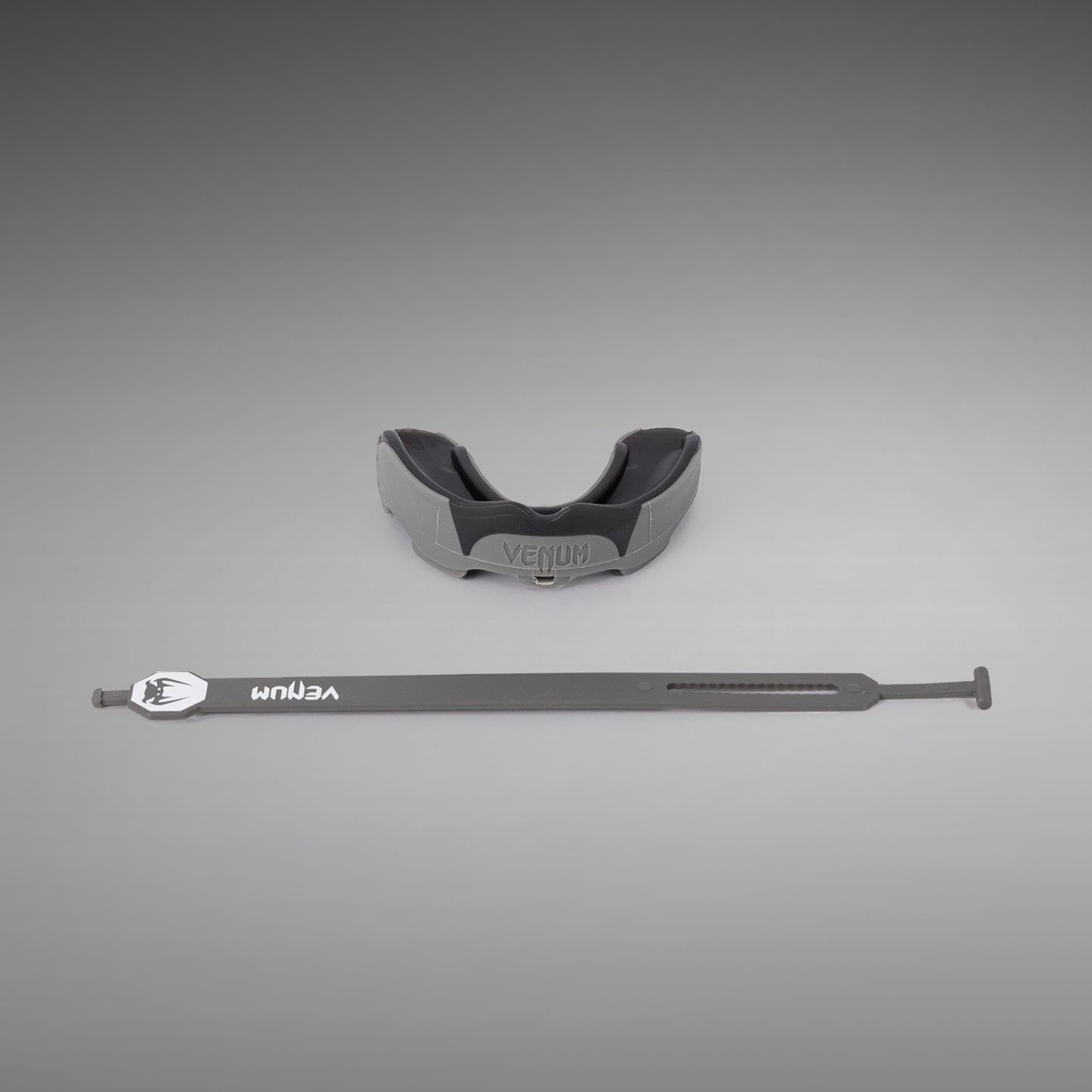 Venum Predator Paradenti con cinghia/senza cinghia - Grigio/Nero