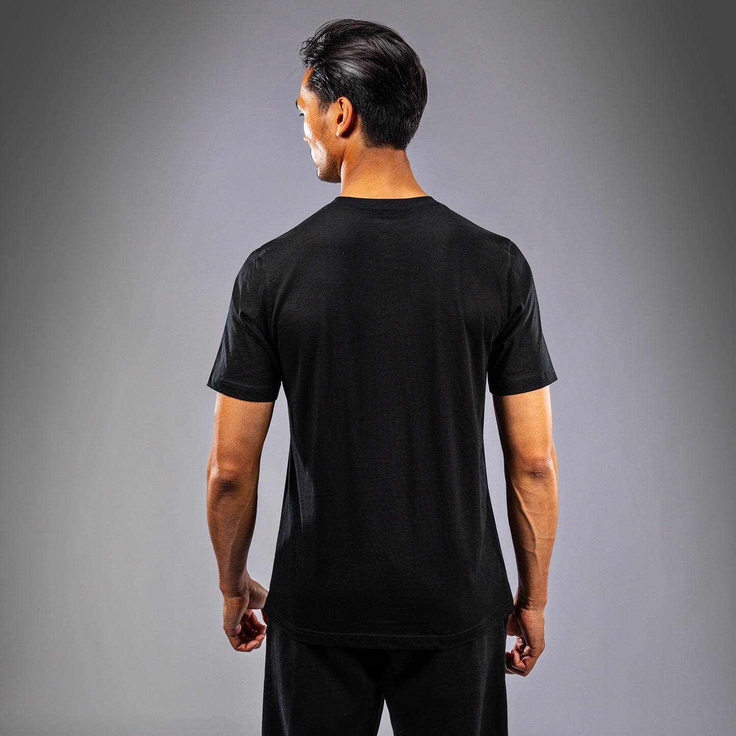 UFC Fusion by Venum Replica Maglietta a Manica Corta per Uomo - Nero