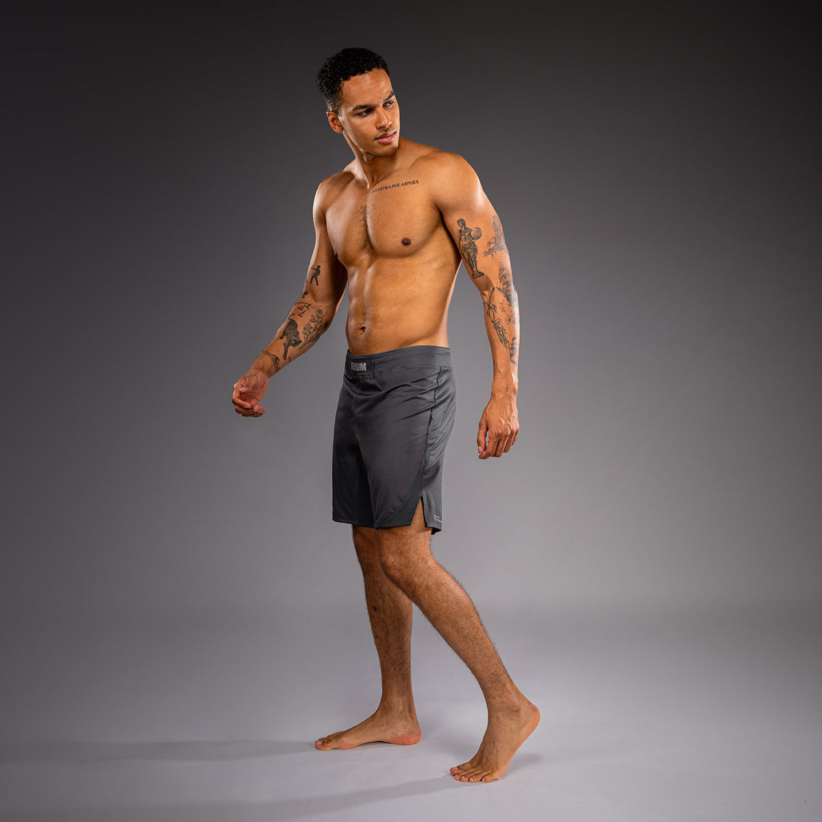 Venum G-Fit Scale Fightshorts - Grigio