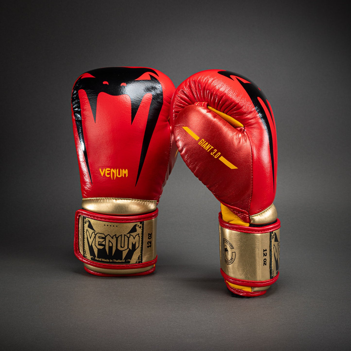 Guantoni da Boxe Venum Giant 3.0 - Rosso/Giallo/Oro