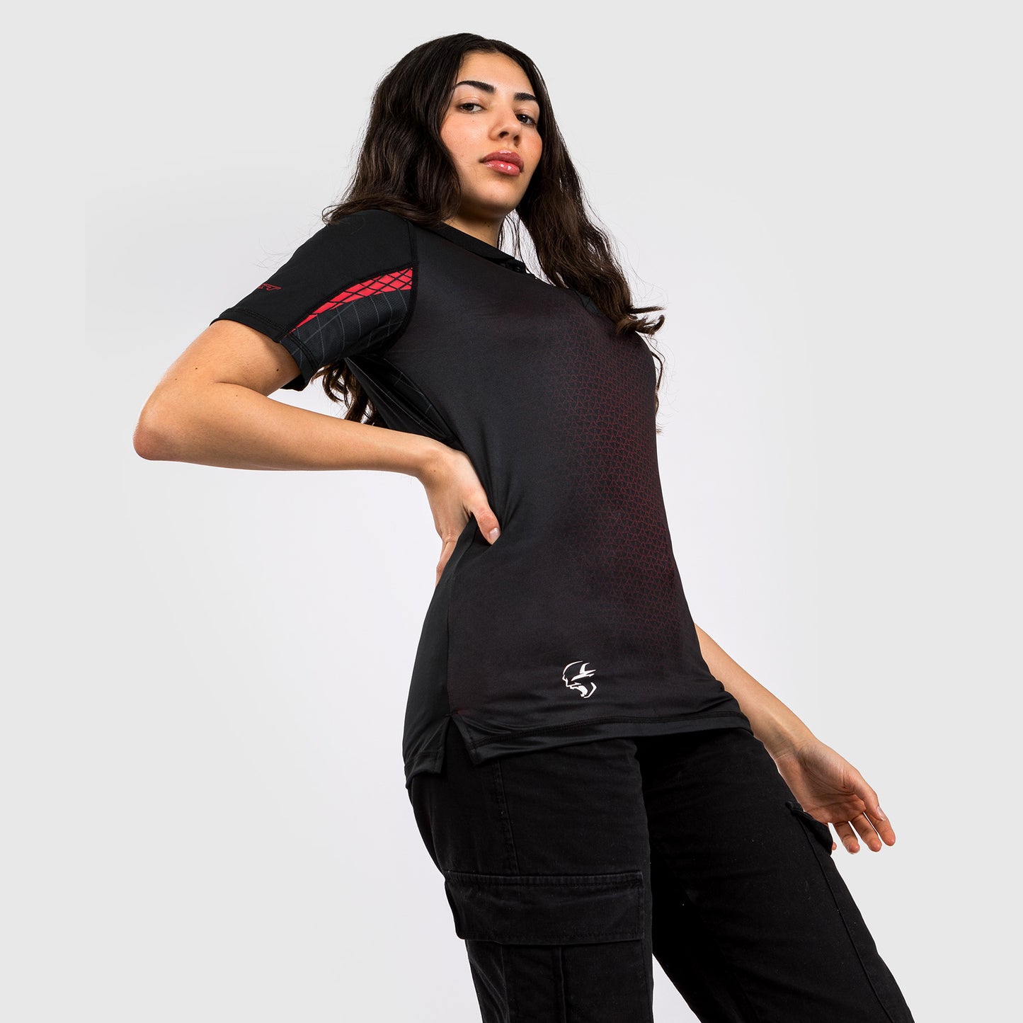 Venum x Dodge Banshee Polo Dry Tech da donna - Nero