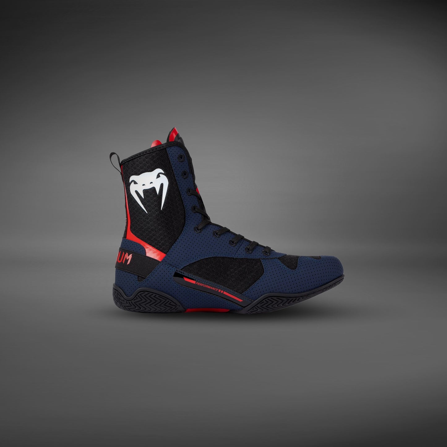Venum Elite Scarpe da boxe - Navy/Nero/Rosso