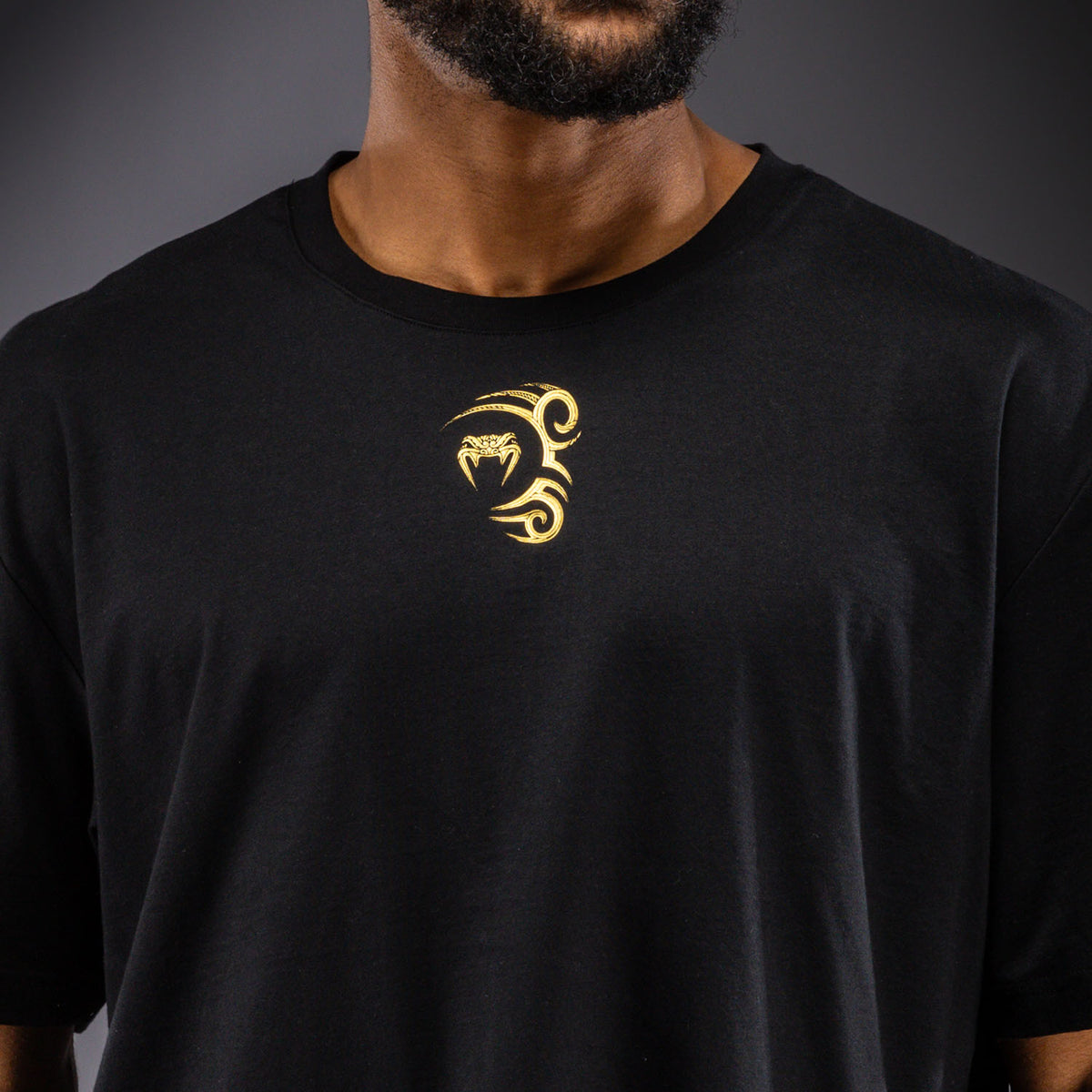 Venum x Mike Tyson Tiger Maglietta - Nero/Oro
