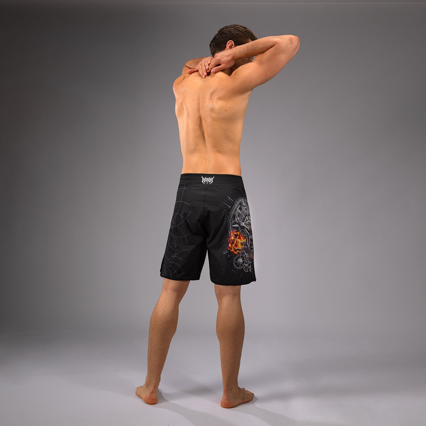Venum Gladiator 5.0 Pantaloncini da combattimento Uomo - Nero/Argento