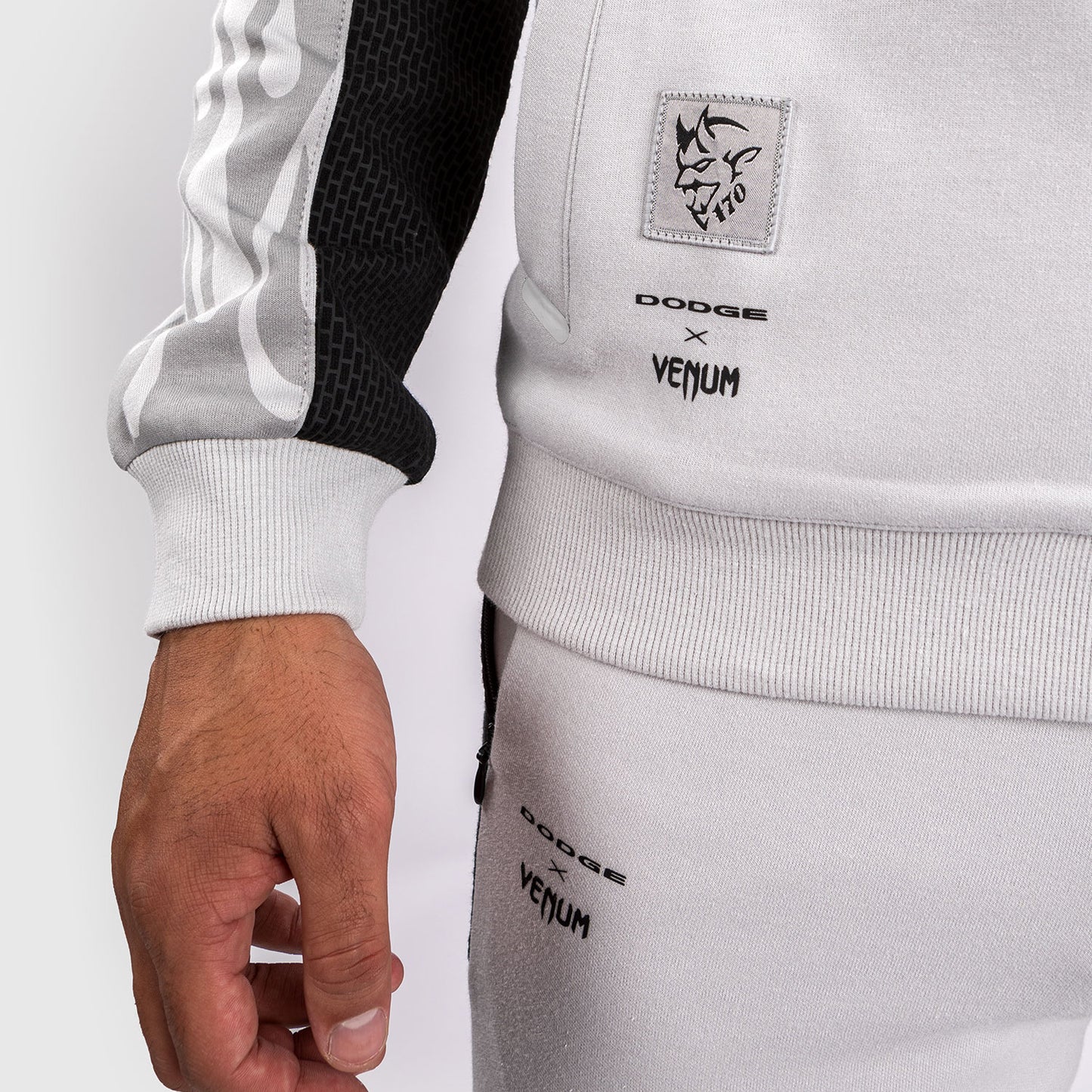 Venum x Dodge Demon 170 Giacca a zip intera da Uomo - Grigio