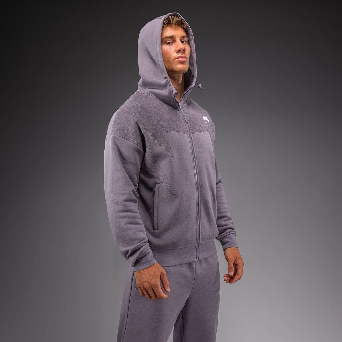 Venum Attack Fleece & Weave Giacca sportiva - Grigio lavanda