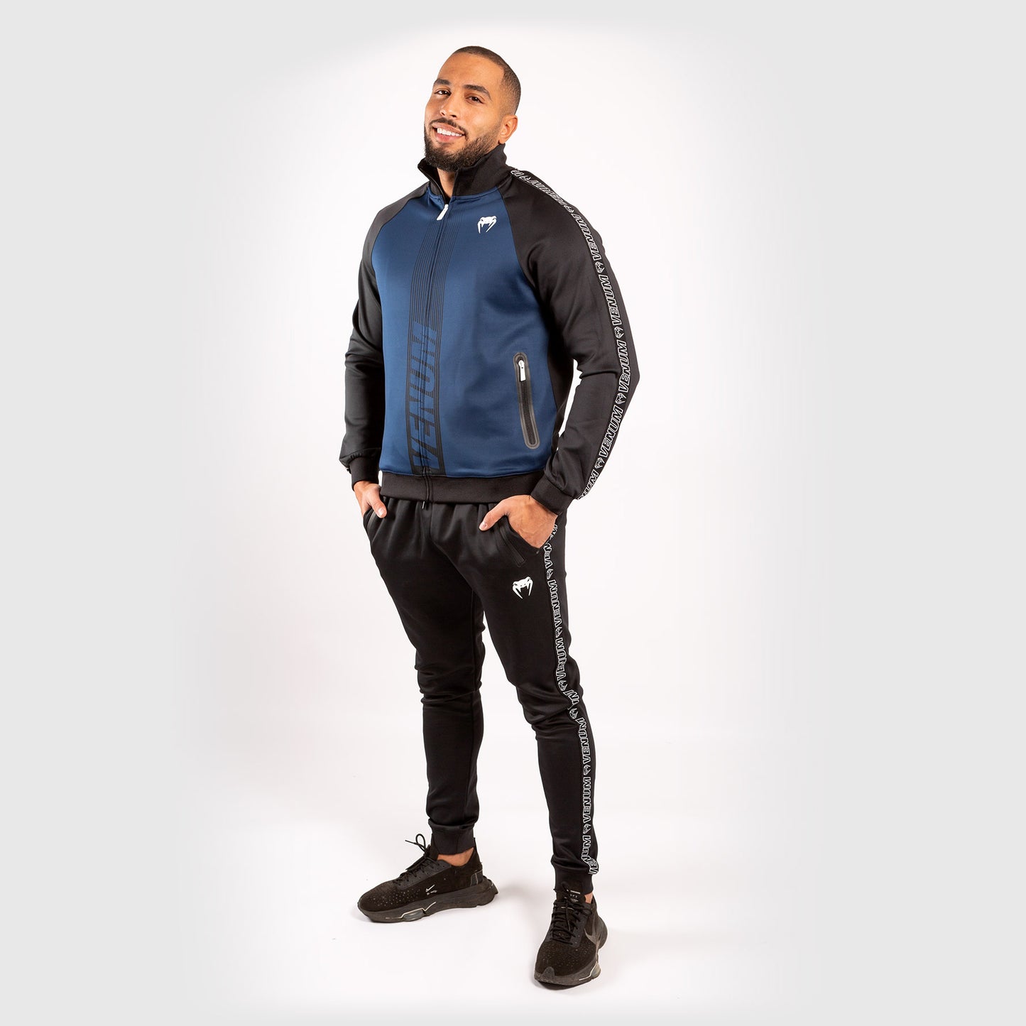 Giacca con zip Venum Club 212 - Blu Marino/Nero