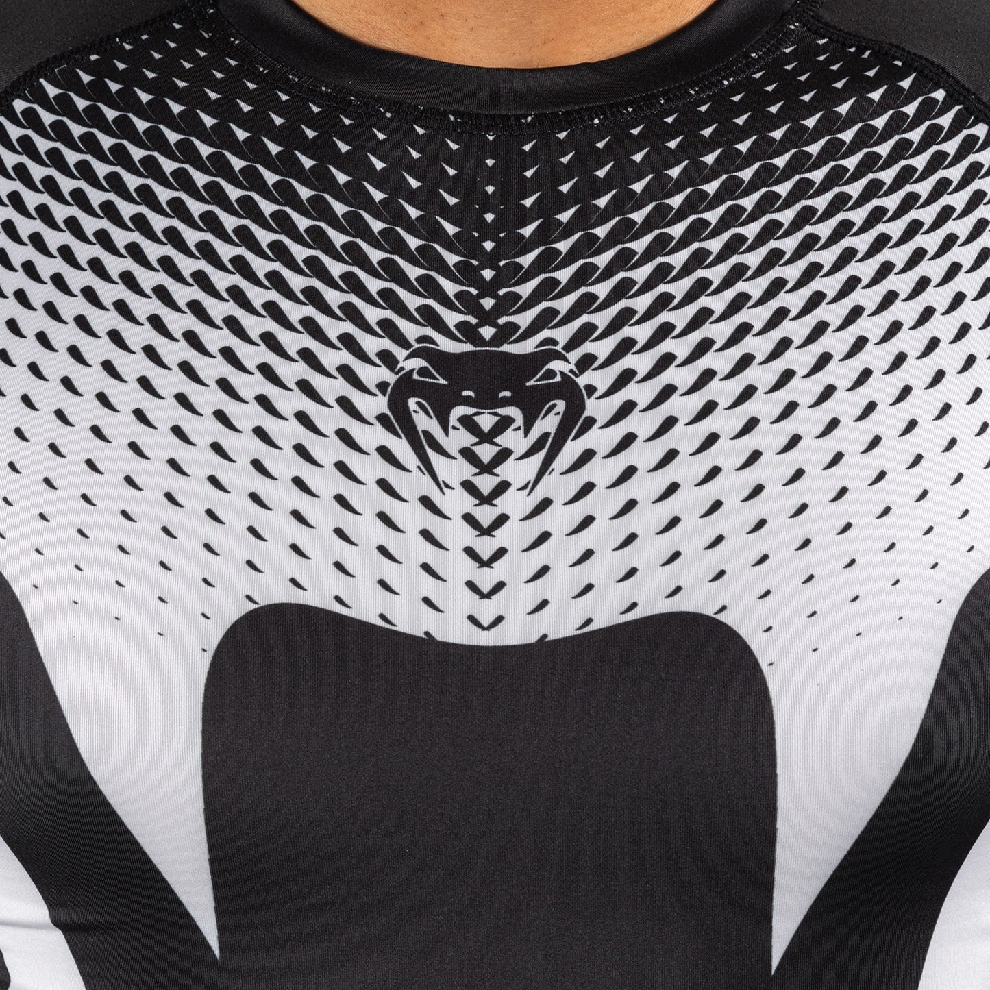 Venum No Gi Rashguards - Nero/Bianco