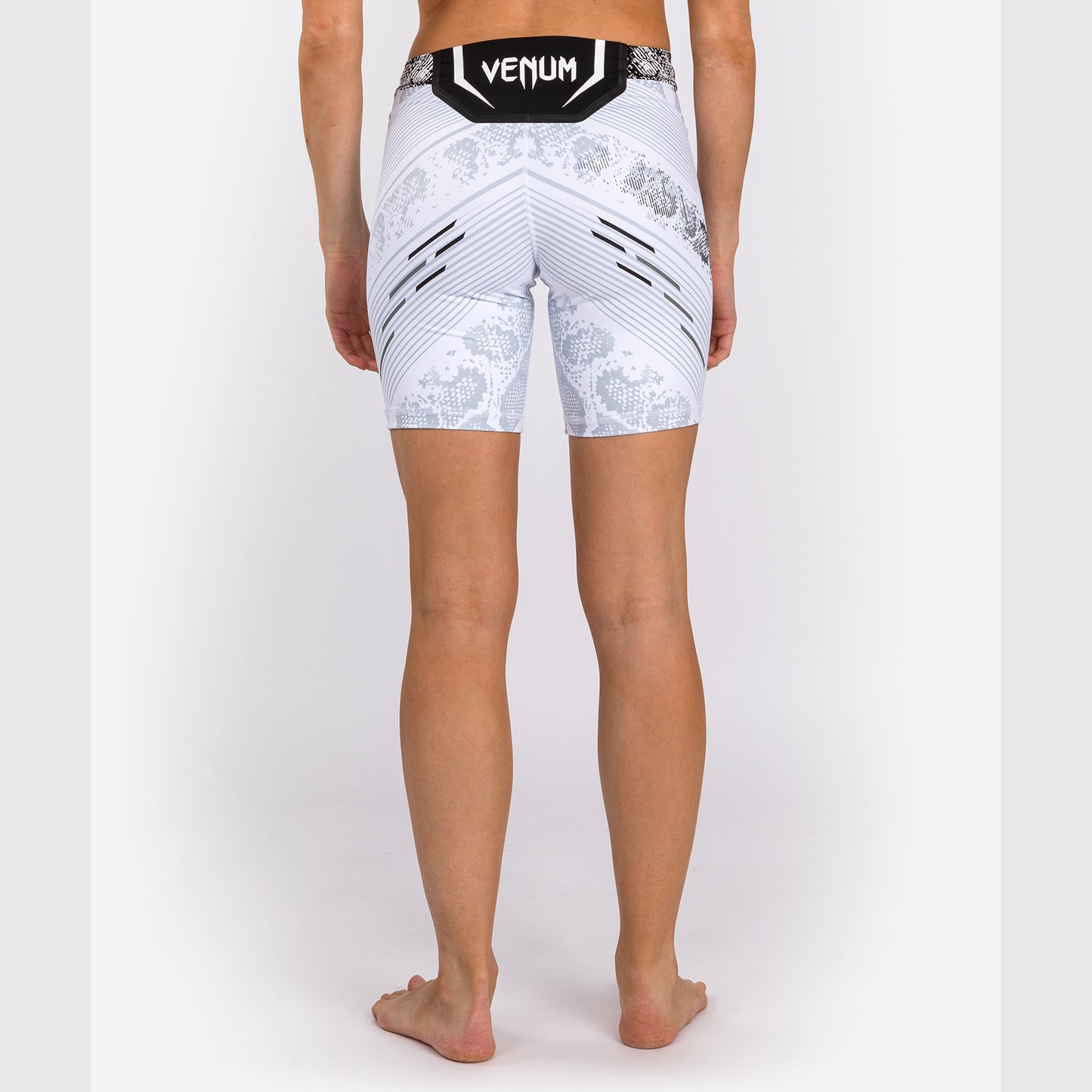 UFC Adrenaline by Venum Authentic Fight Night Pantaloncini Vale Tudo da Donna - Vestibilità Lunga - Bianco