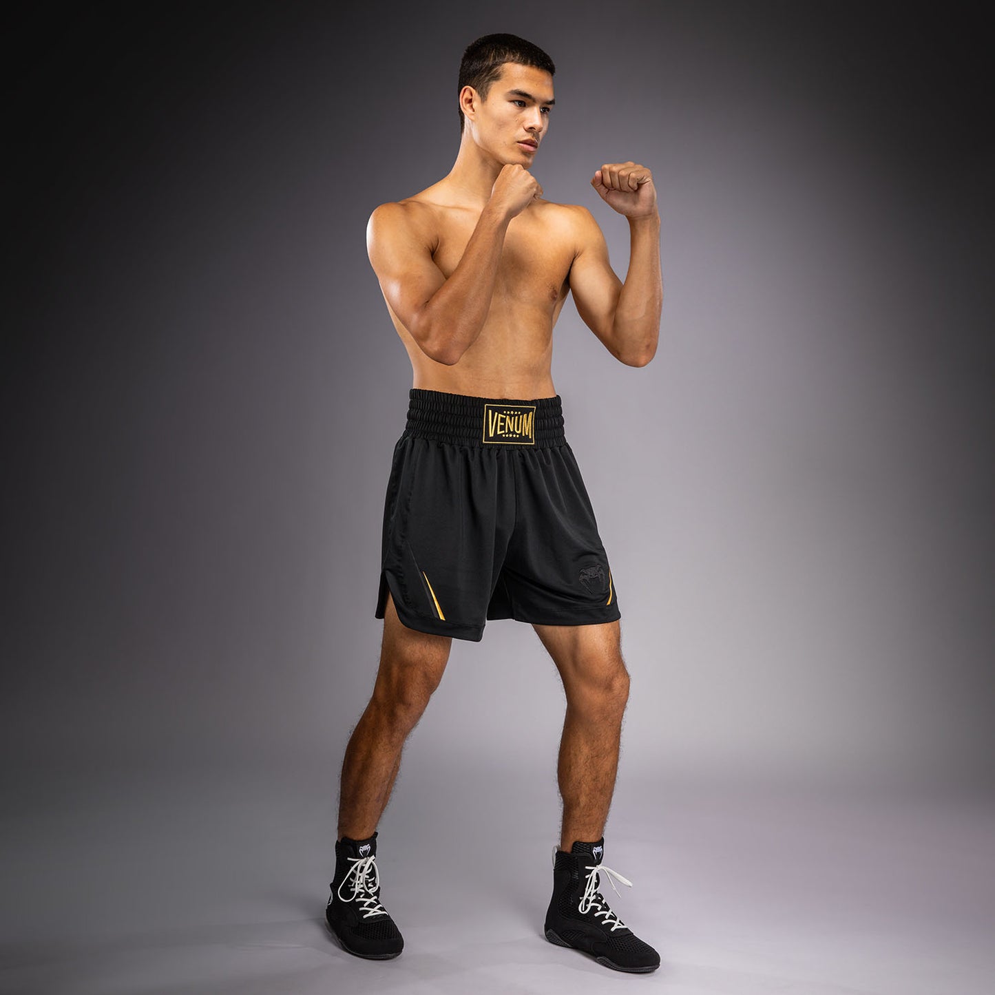 Venum G-Core Pantaloncini da Boxe - Nero/Oro