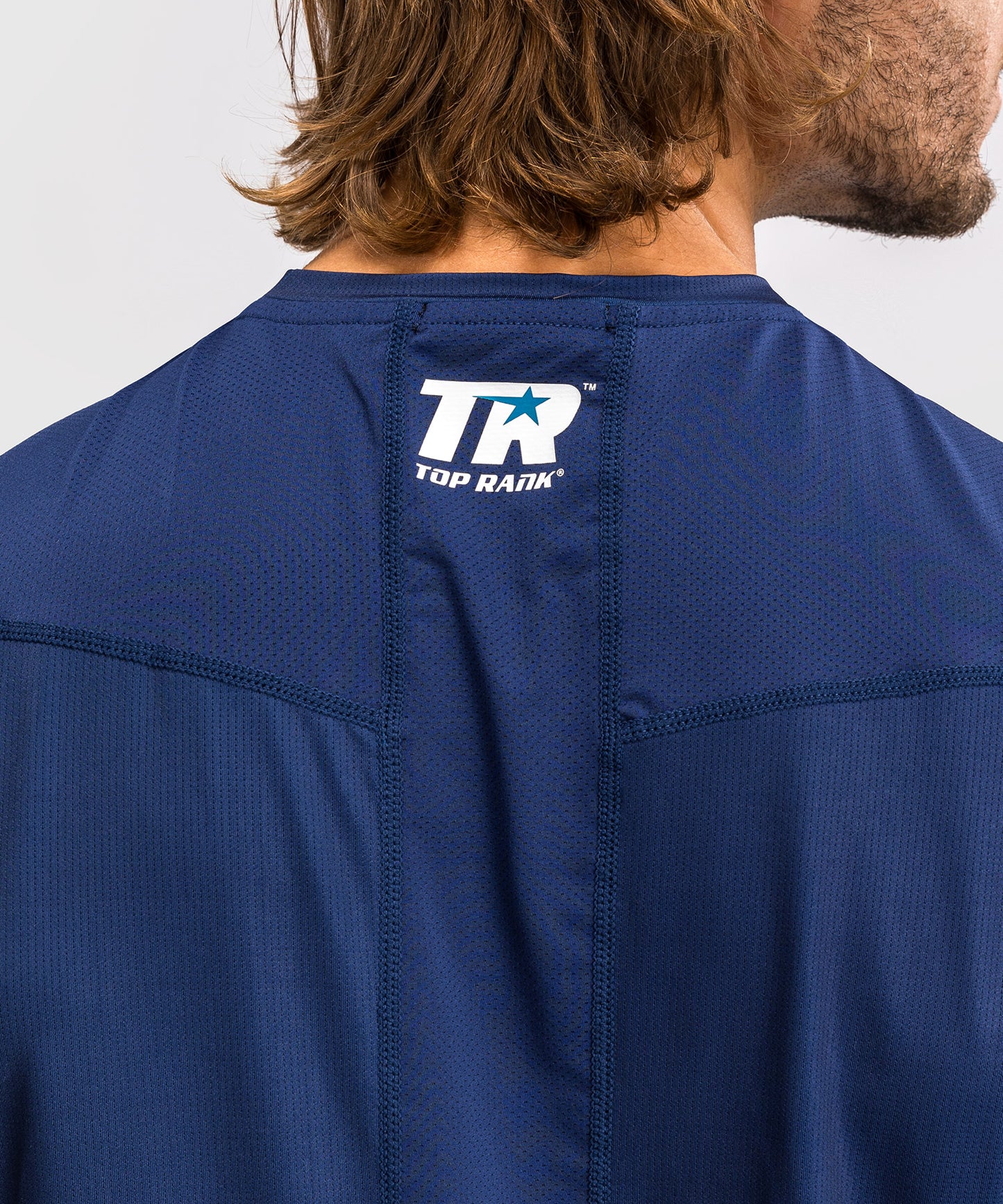 Venum x Top Rank Original Maglietta Tecnica da Uomo - Blu Navy