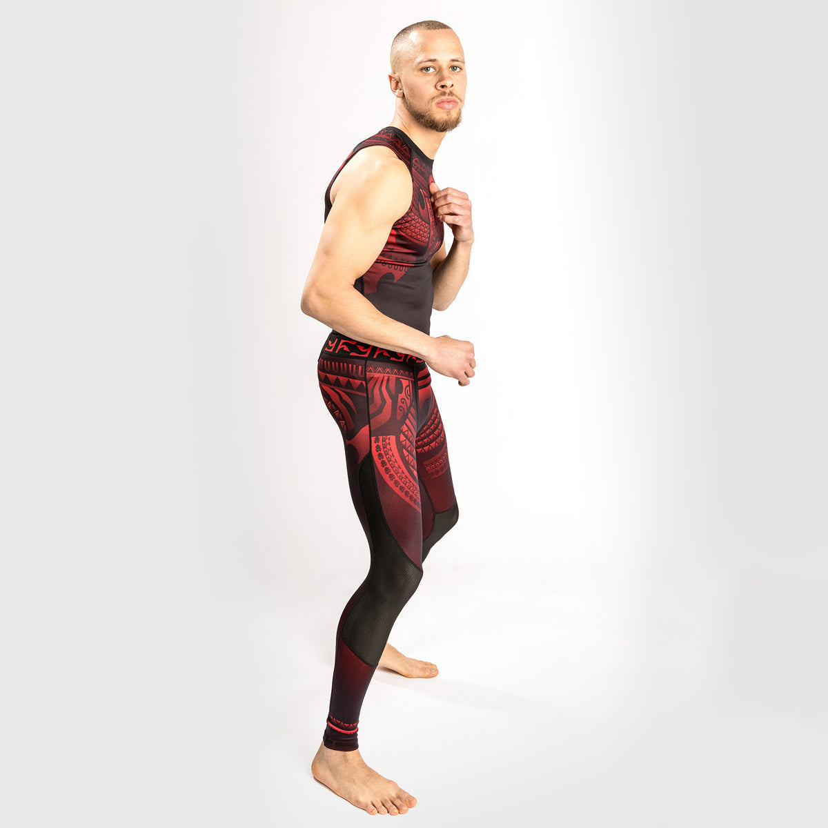 Venum Nakahi Rashguard Senza Maniche - Nero/Rosso