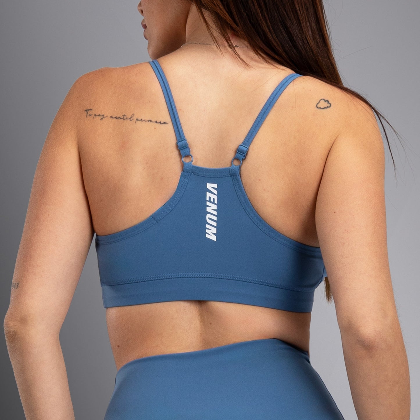 Venum Essential Low Impact Sports Bra da Donna - Blu Tempesta