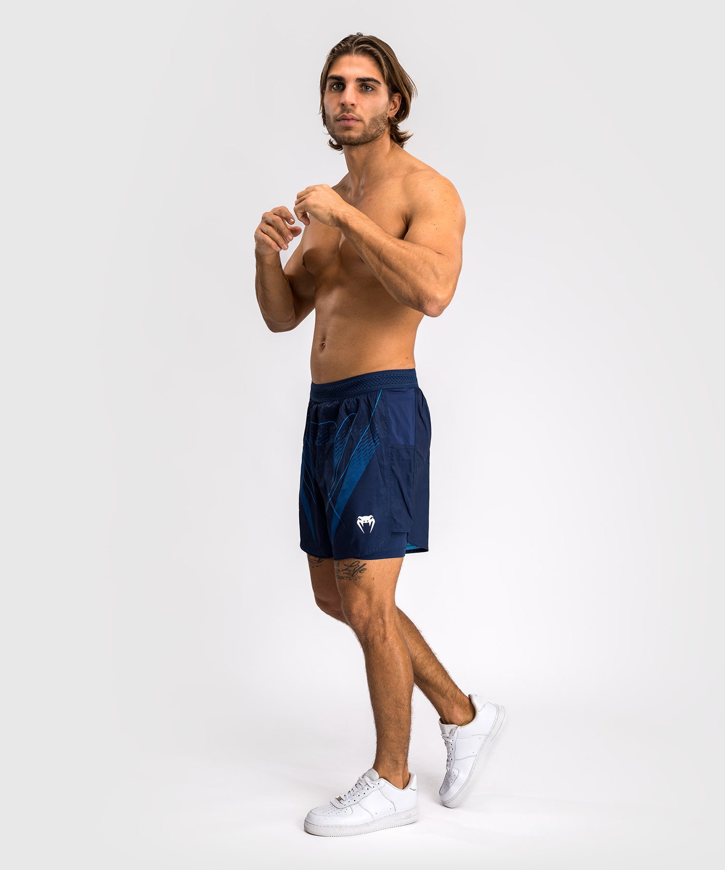 Venum x Top Rank Original Pantaloncini da Allenamento da Uomo - Blu Navy