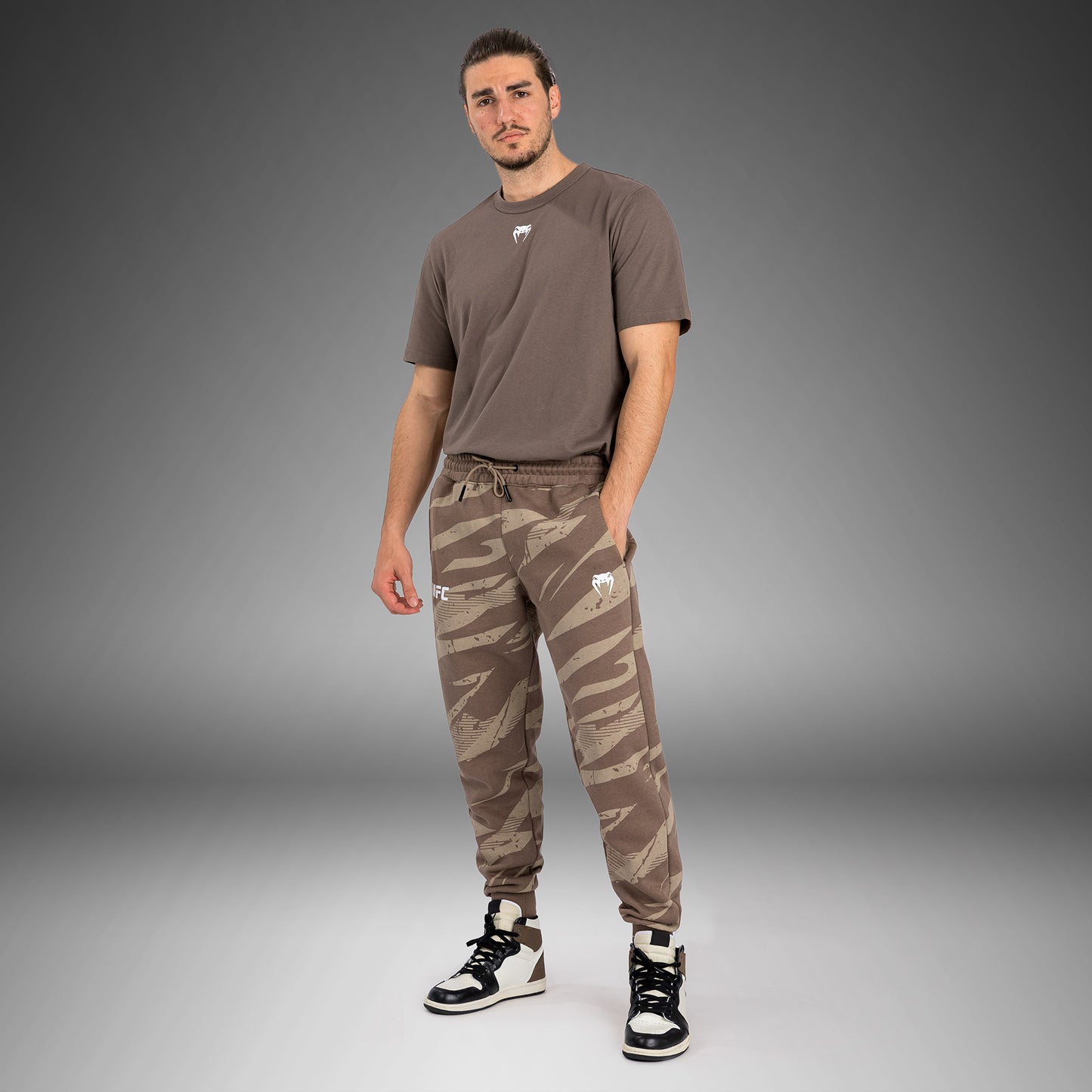 UFC Adrenaline by Venum Fight Week Pantaloni da Uomo - Desert Camo