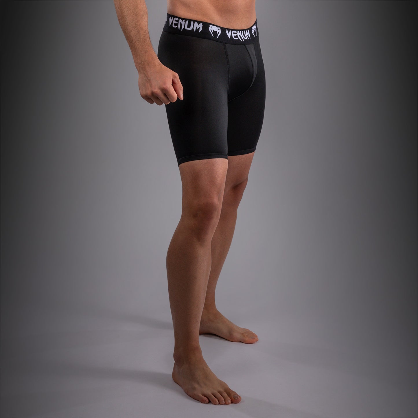 Venum UFC Unity by Venum Authentic Fight Week Pantaloncini a Compressione Tecnici da Uomo - Nero