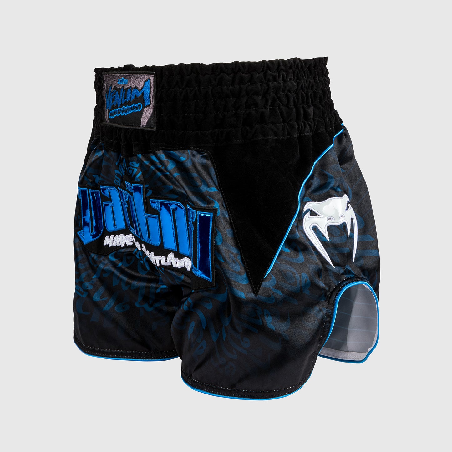 Venum Attack Pantaloncini da Muay Thai - Nero/Blu