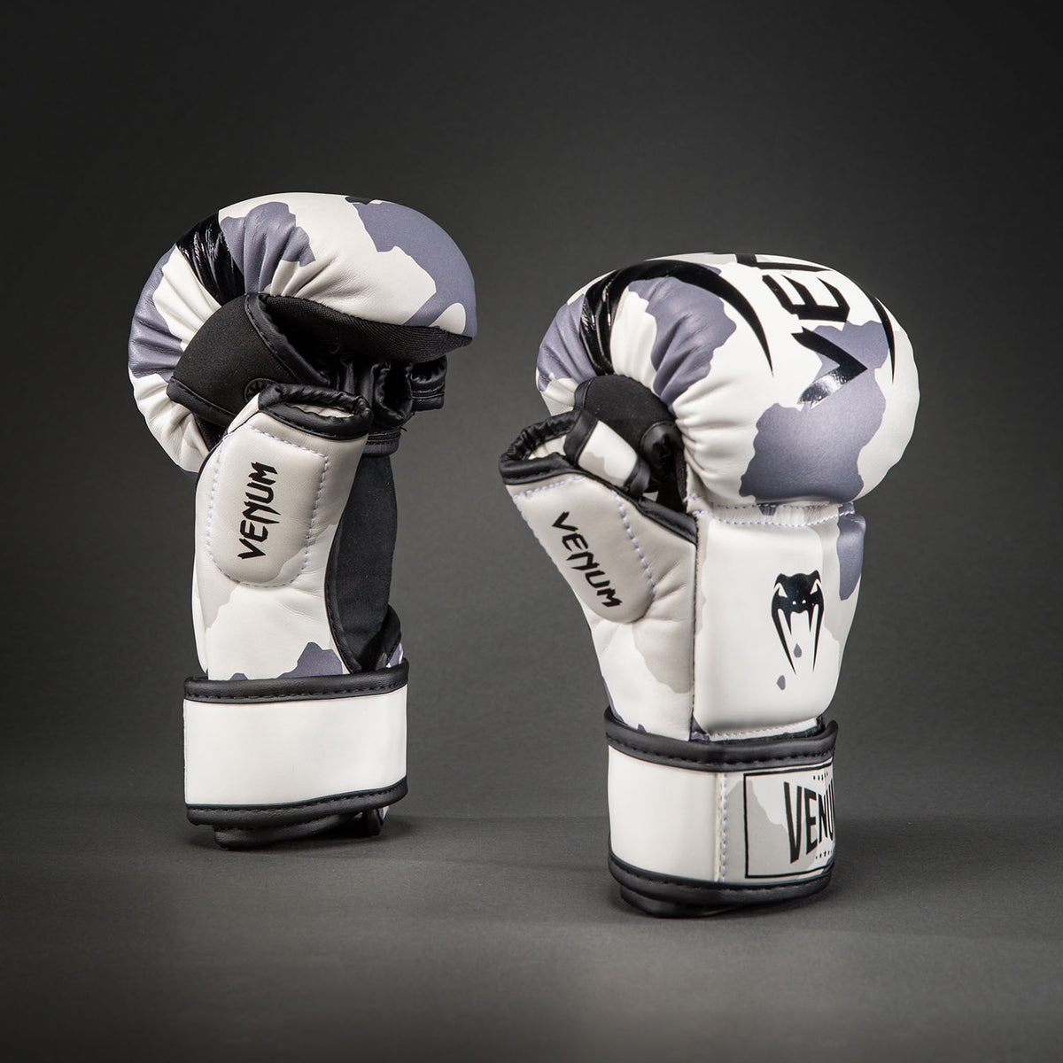 Venum Elite Guanti da sparring - Bianco/Grigio Chiaro