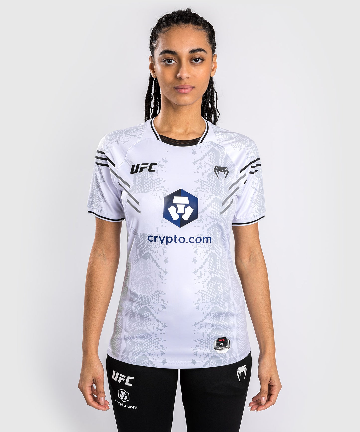 UFC Adrenaline by Venum Authentic Fight Night Maglia Walkout da Donna - Bianco
