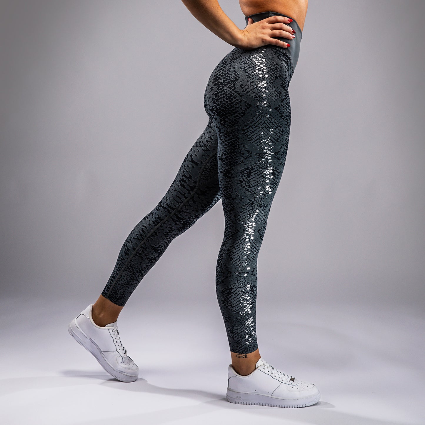 Venum Amazonia Leggings a lunghezza intera da donna - Grigio scuro