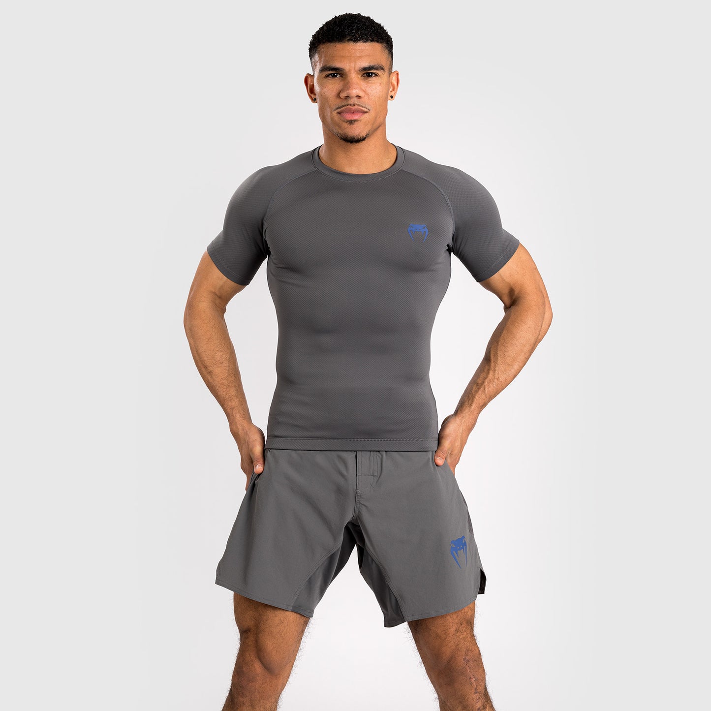 Venum Contender Rashguard a maniche corte - Grigio