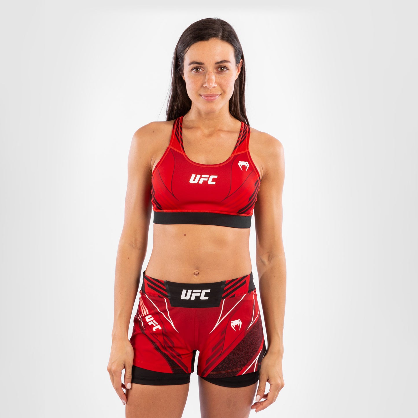 Reggiseno Sportivo Donna UFC Venum Authentic Fight Night - Rosso