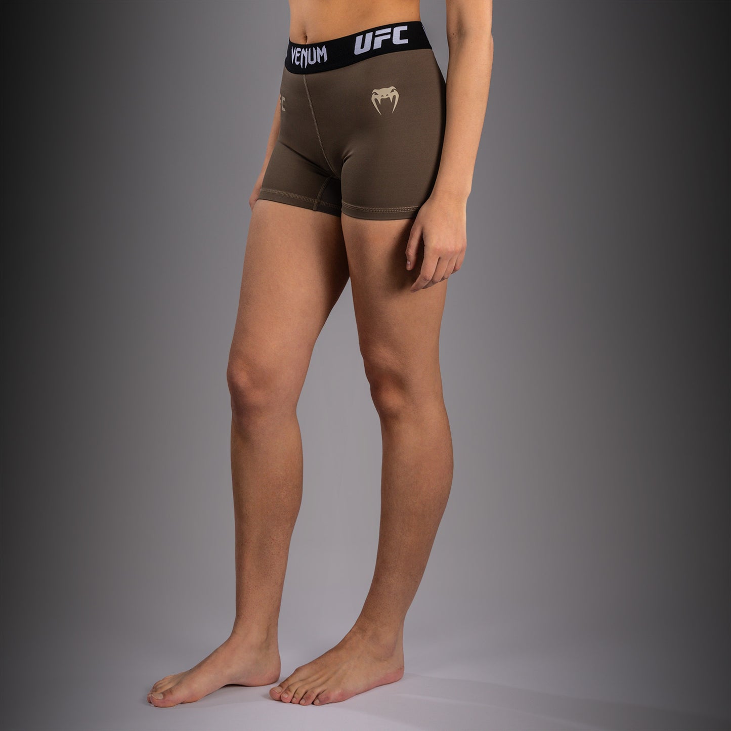 Venum UFC Unity by Venum Authentic Fight Week Pantaloncini a Compressione Tecnici da Donna - Marrone
