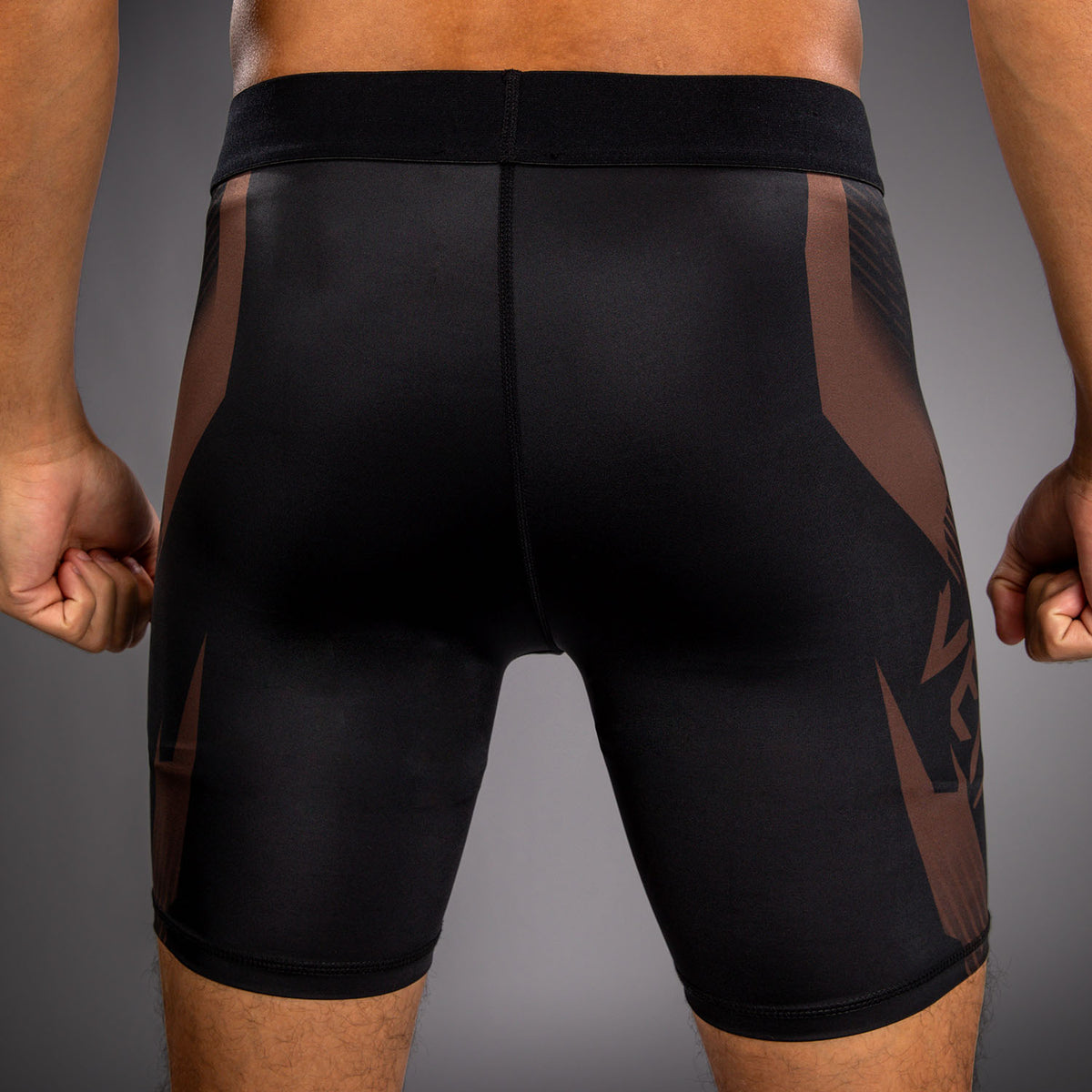 Venum No-Gi 6.0 Pantaloncini a Compressione - Nero/Marrone
