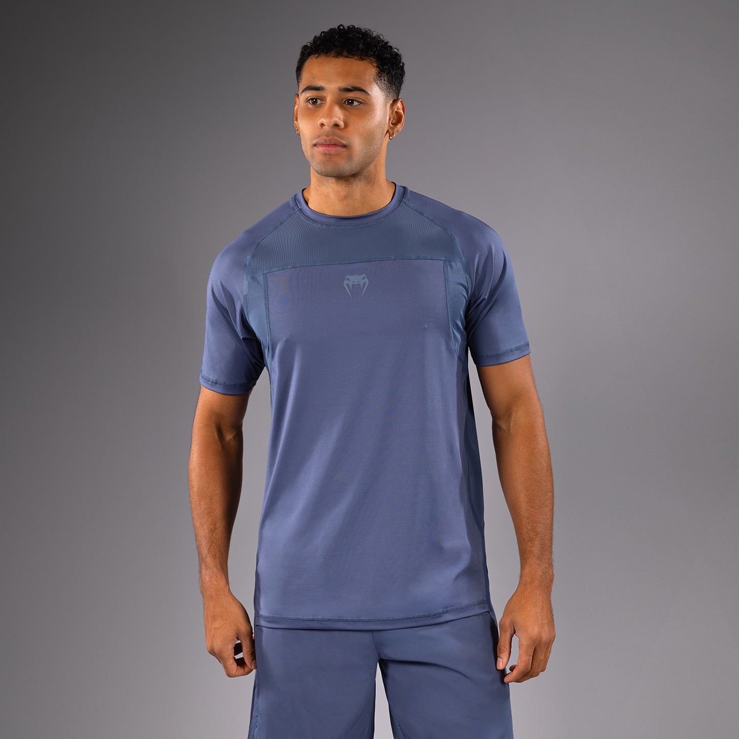 Venum G-Fit Air Maglietta Uomo Dry-Tech - Blu Nebbioso