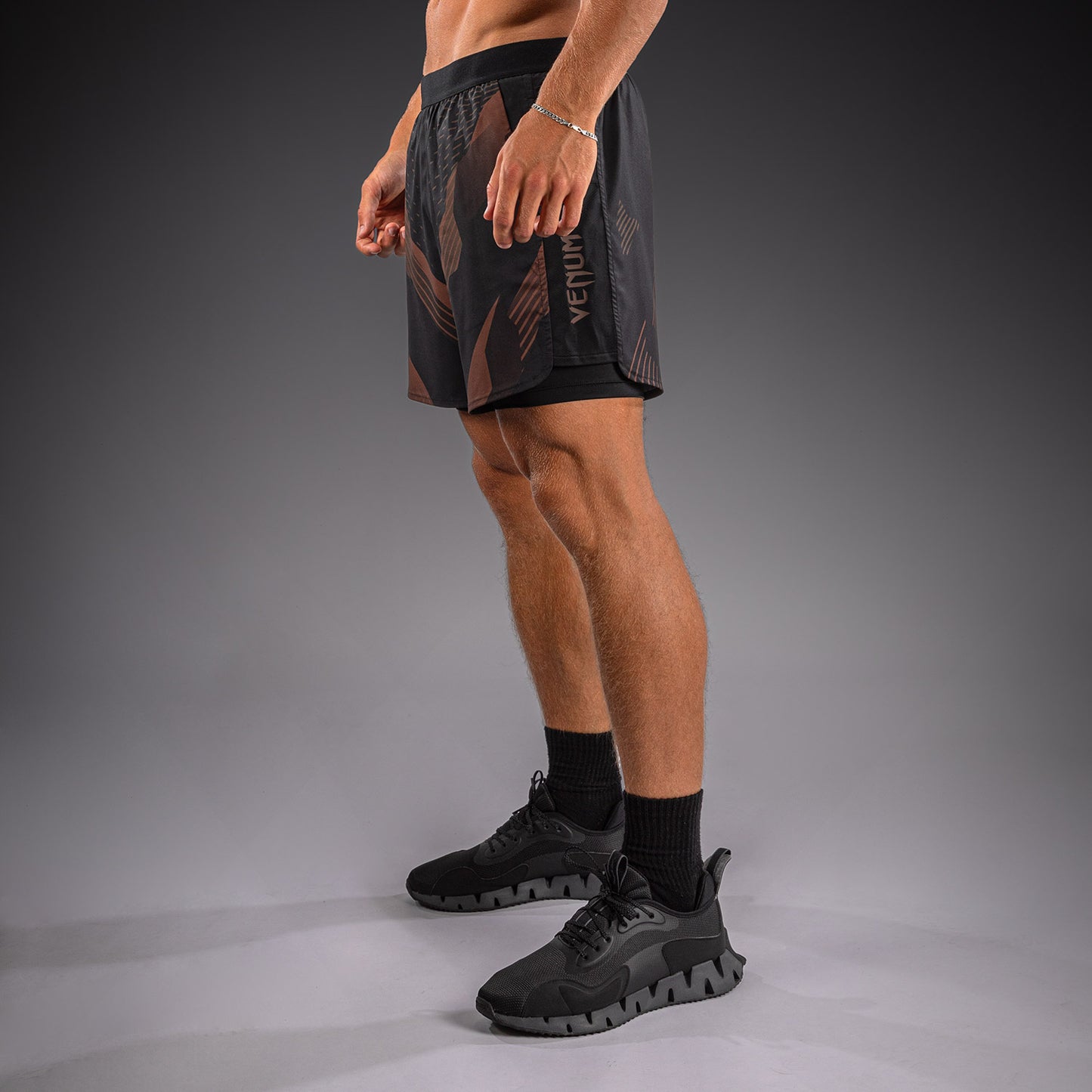 Venum No-Gi 6.0 Pantaloncini da Allenamento - Nero/Marrone