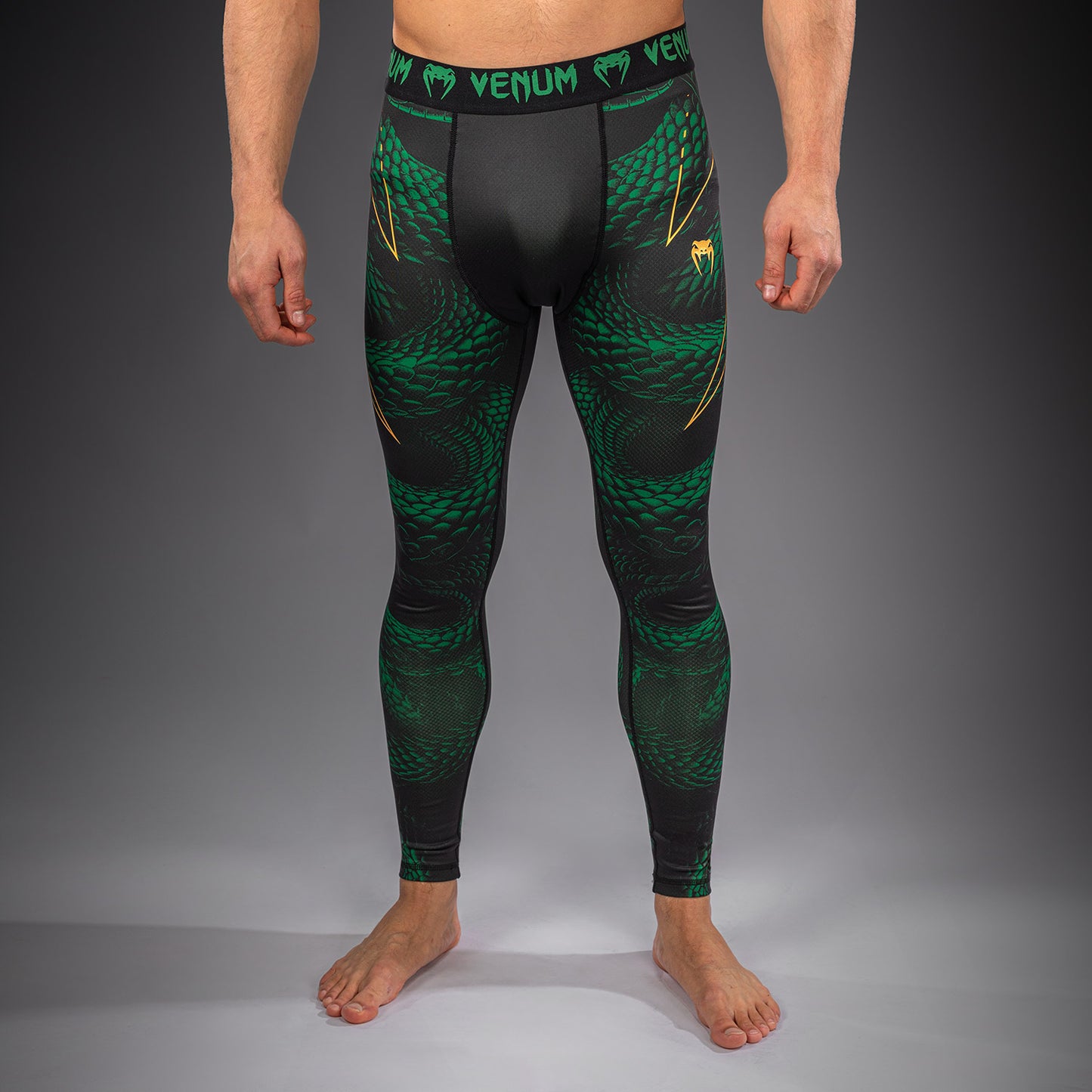 Venum Matupa Spats - Nero/Verde/Oro