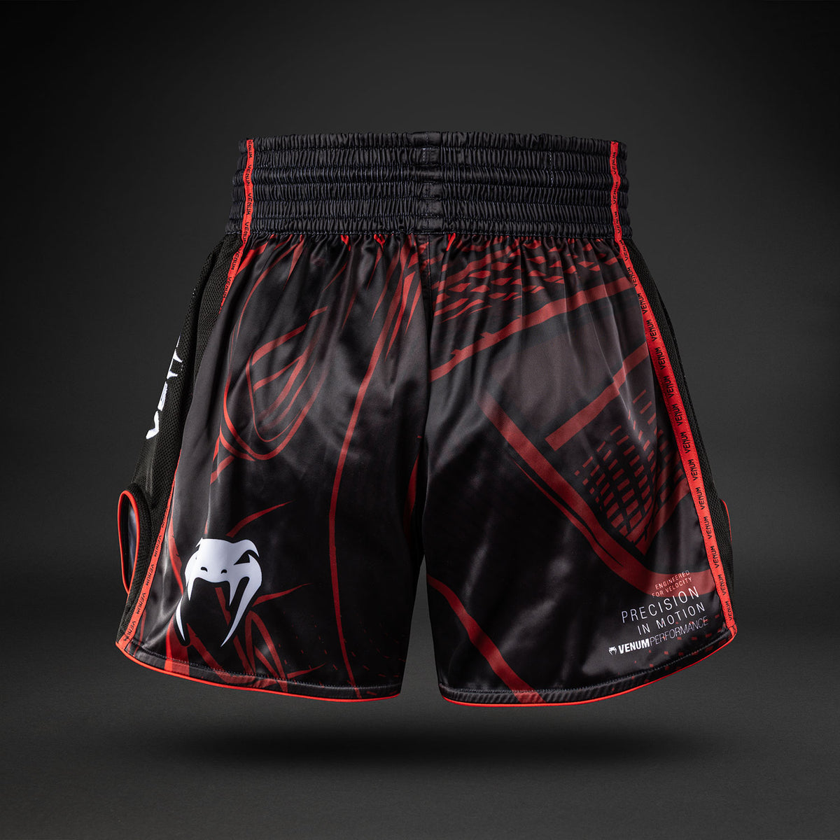 Venum Crimson Viper 2.0 Pantaloncini da Muay Thai - Nero/Rosso