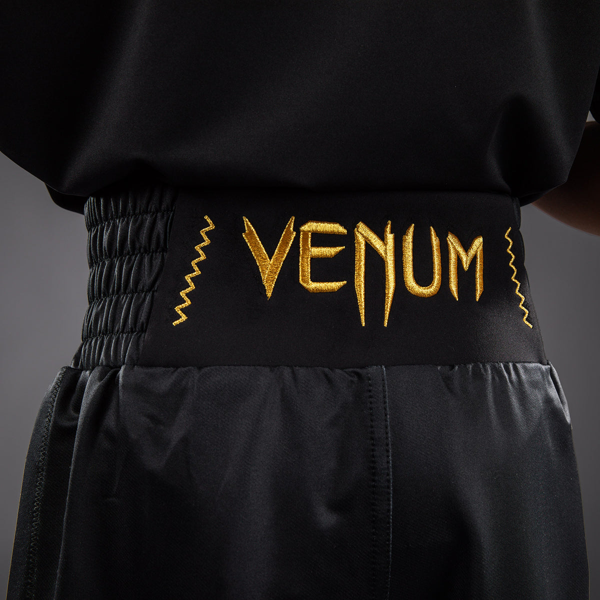 Venum Attack Pantaloncini da boxe per bambini - Nero/Oro