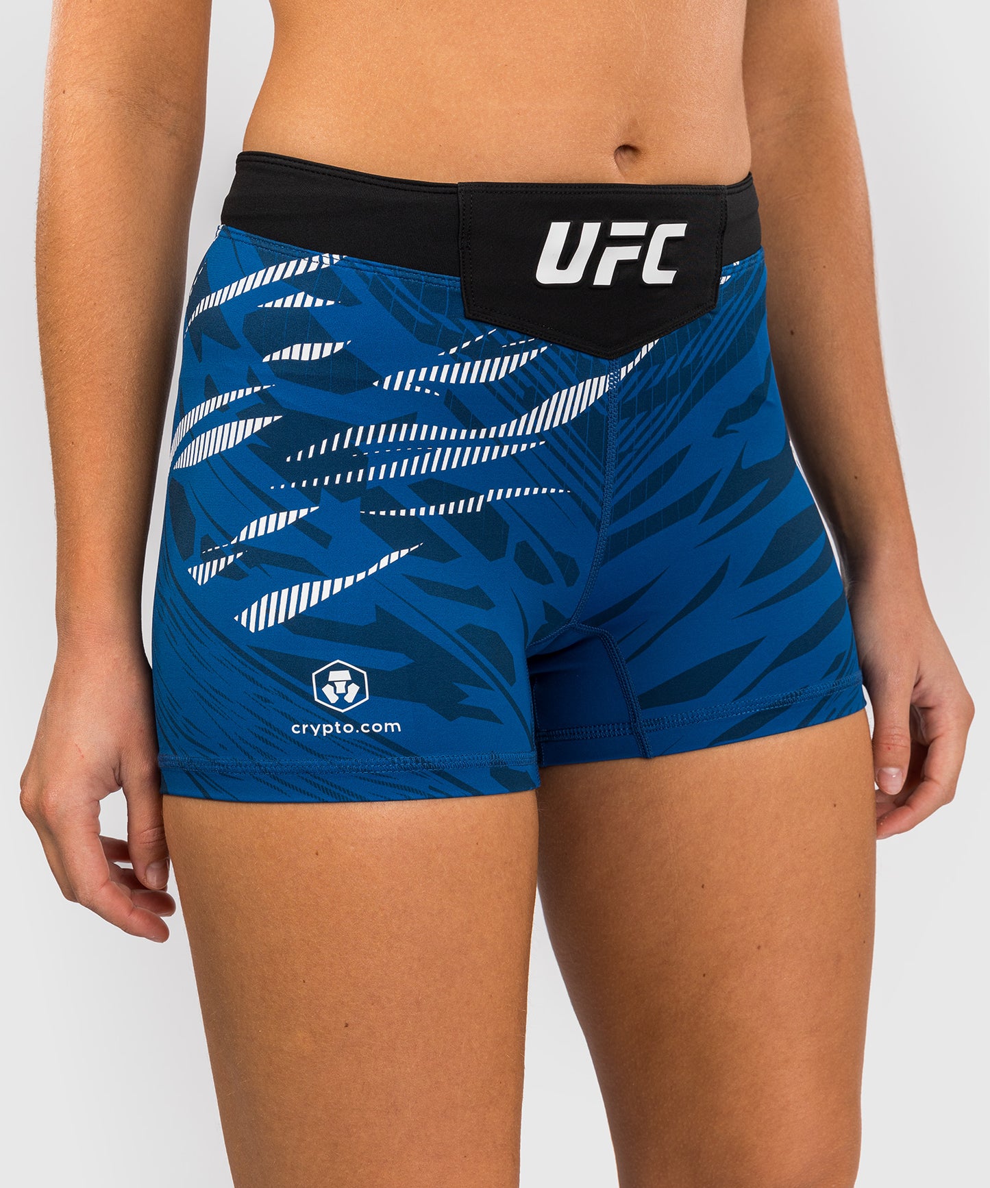 UFC Fusion by Venum Authentic Fight Night Vale Tudo Shorts per Donna - Fit Corto - Blu