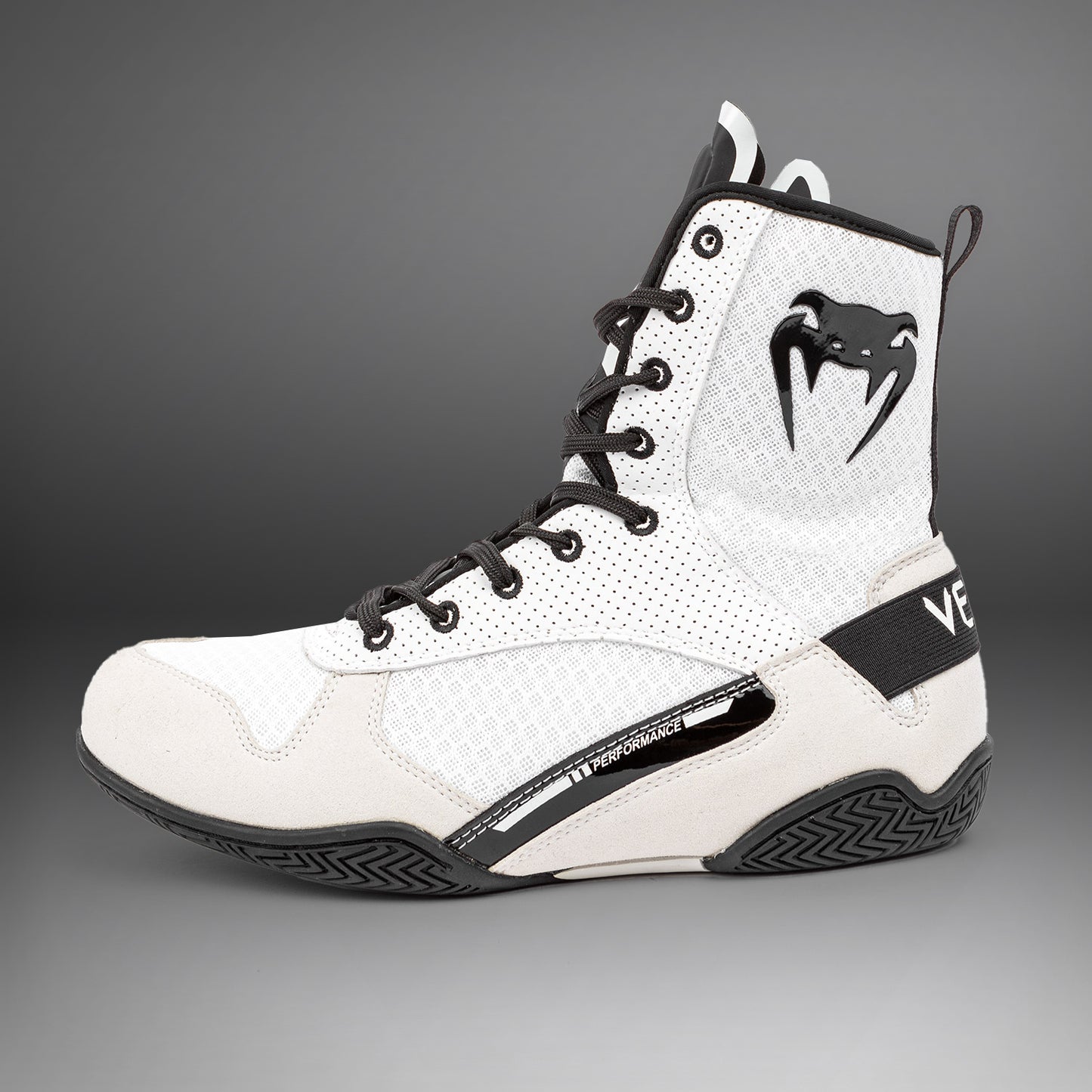 Venum Elite Scarpe da Boxe - Bianco/Nero