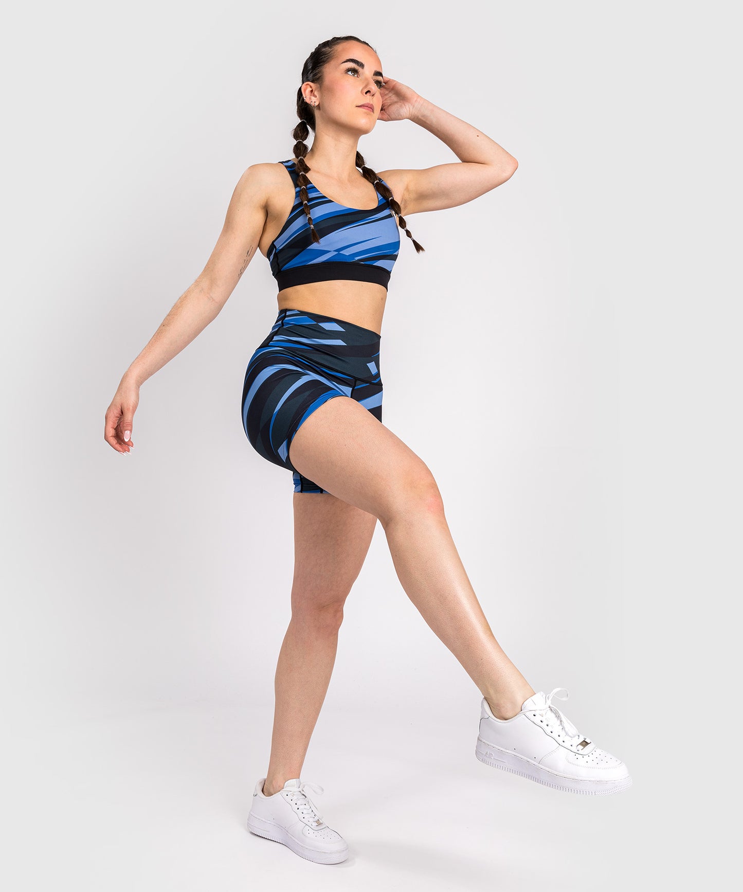 Venum Abyss Short da Compressione da Donna - Blu Ombra