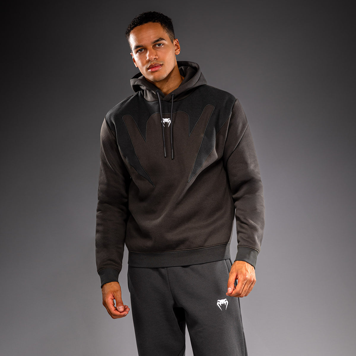 Venum Attack Fleece & Weave Felpa con cappuccio - Grigio